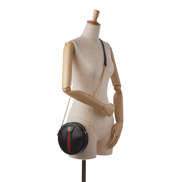 Pre-Loved Gucci Mini Round Ophidia Crossbody - Picture 10 of 10